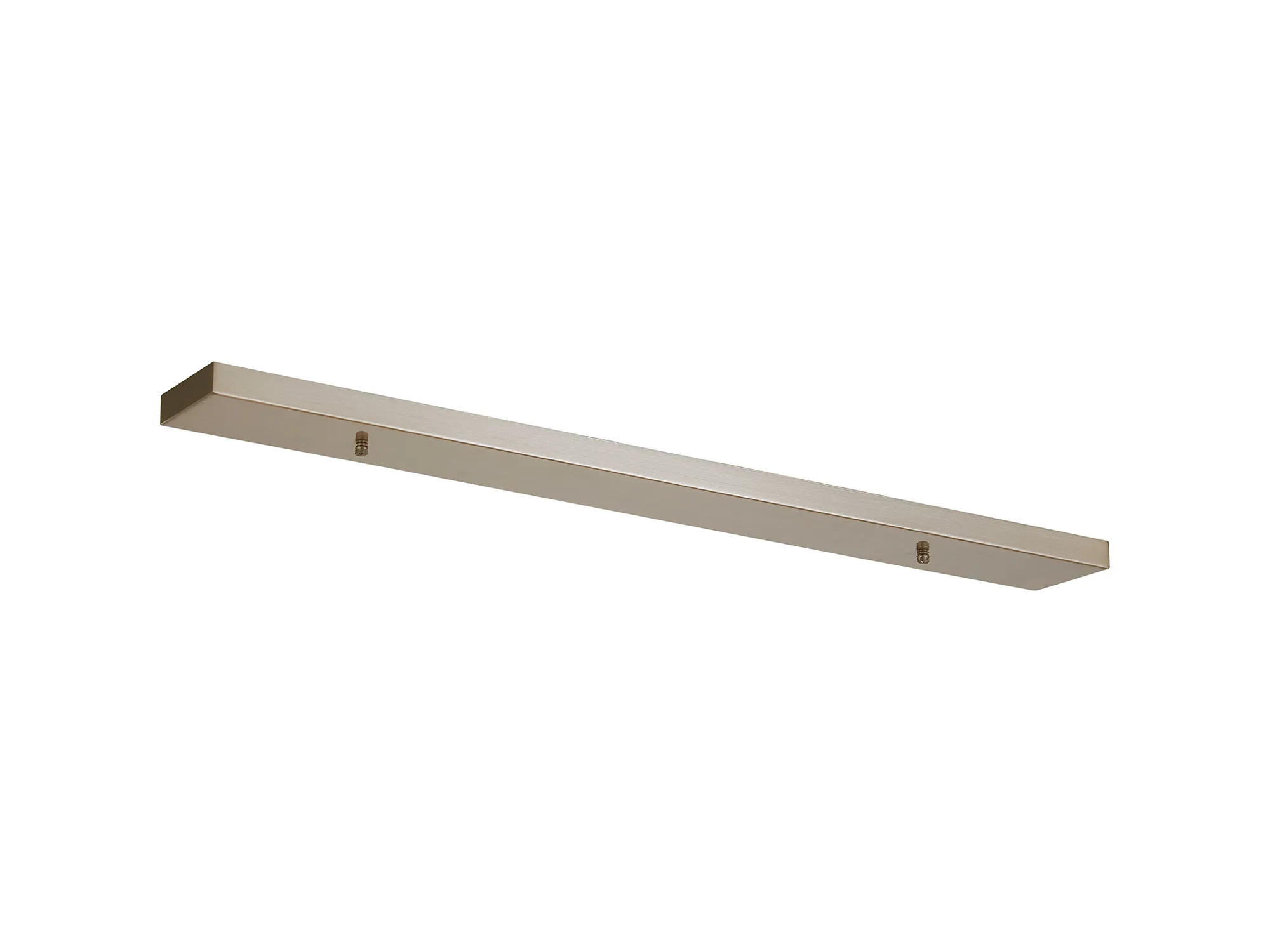 D0833SN/NH  Hayes No Hole 900 x 100mm Linear Ceiling Plate Satin Nickel